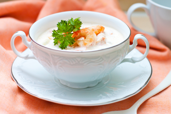 Суп с креветками: три вкусные идеи