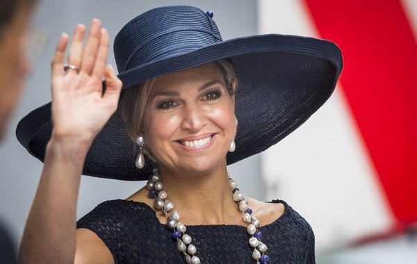 Королева Нидерландов Максима надела украинскую вышиванку