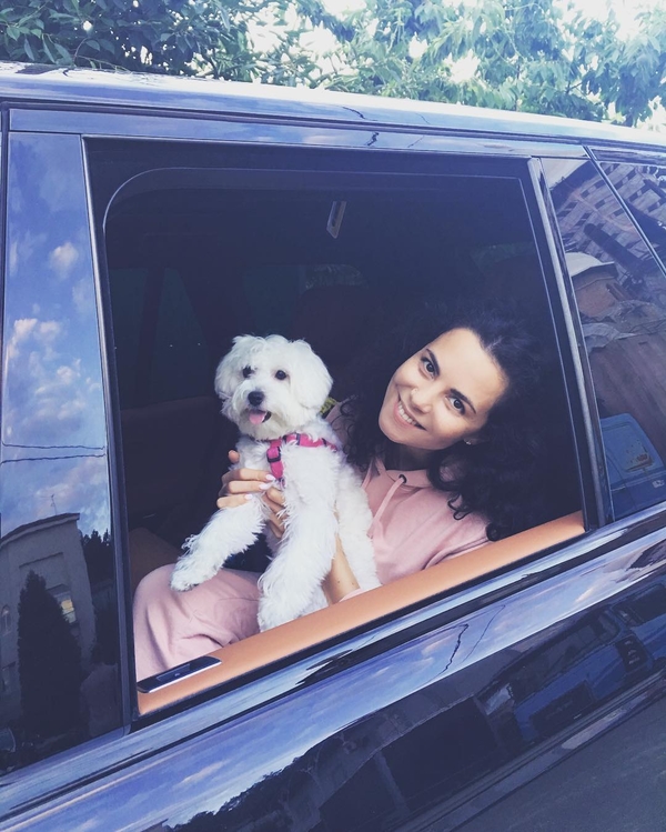 Настя Каменских завела Instagram для своей собаки