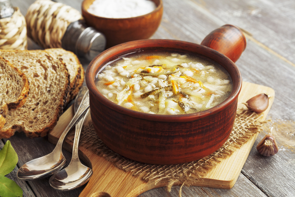 Как приготовить рассольник с грибами