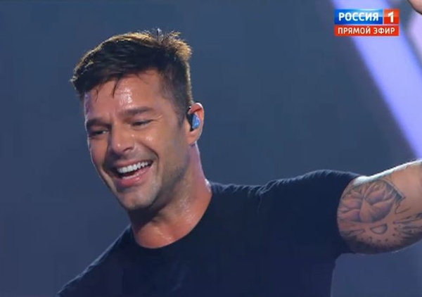 Рики Мартин спел свой хит на Новой волне 2016 в Сочи