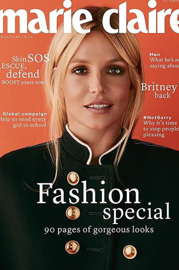 Бритни Спирс украсила обложку журнала