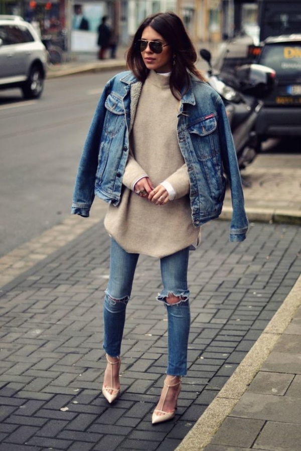 Как носить джинсовую куртку этой осенью: пять стильных способов - IVONA.UA