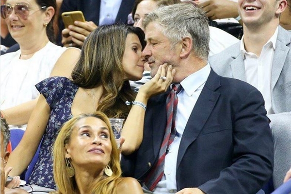 Хилари Болдуин продолжает тренироваться на позднем сроке беременности