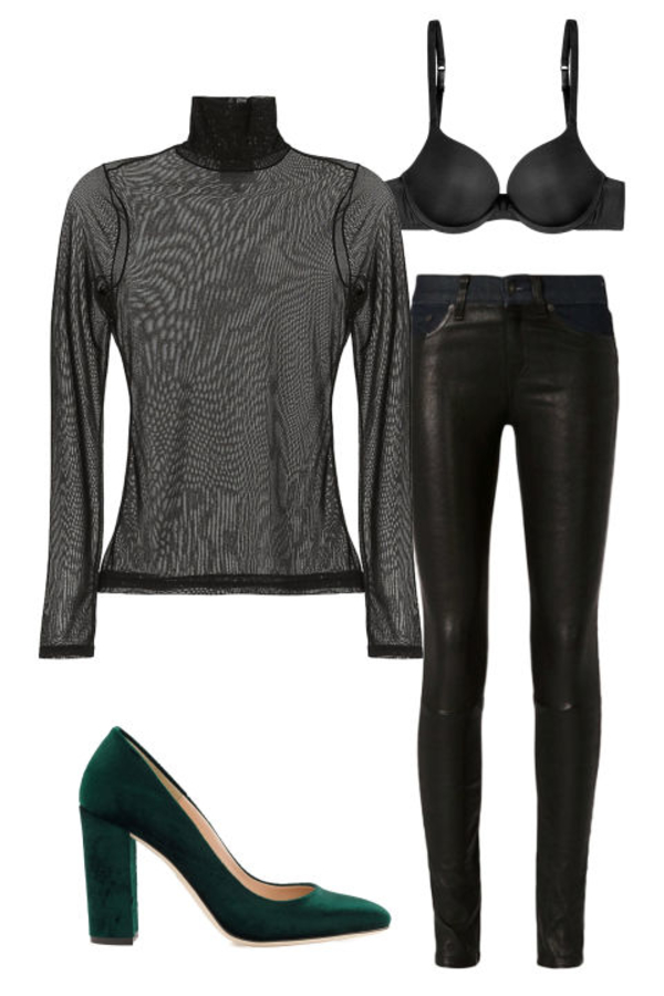 Как носить черную водолазку этой осенью: готовые формулы