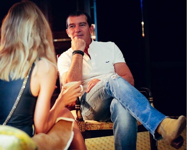 Антонио Бандерас побывал в Москве