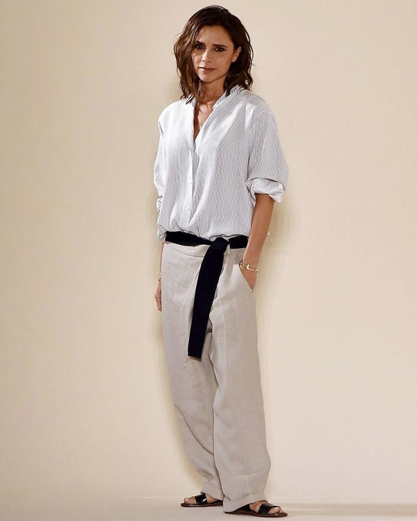 Виктория Бекхэм станцевала на улице Нью-Йорка