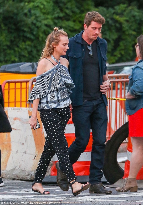 Диана Крюгер сходила на свидание с экс-бойфрендом Кирстен Данст