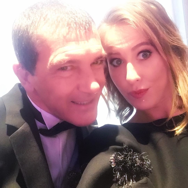 Беременная Ксения Собчак похвасталась фото с Антонио Бандерасом