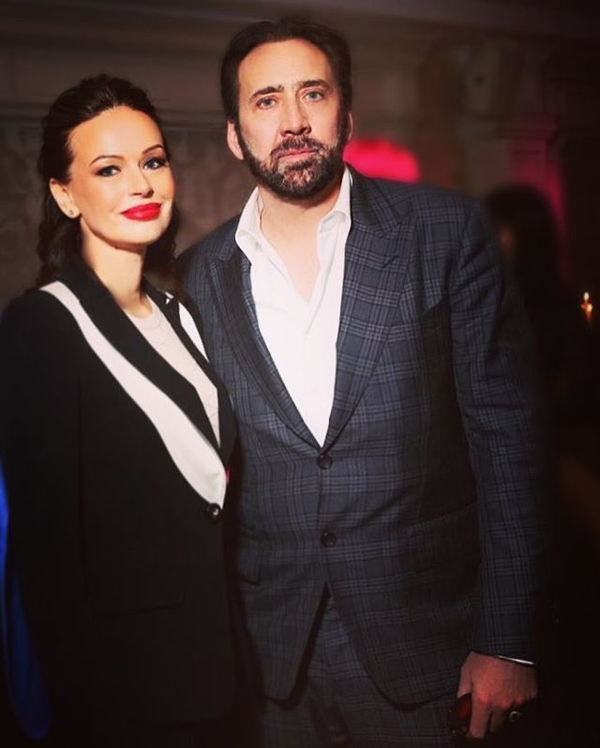 Ирина Безрукова поужинала с Николасом Кейджем