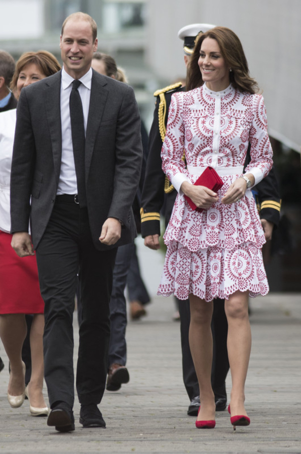 Принц Уильям и Кейт Миддлтон встретились с Джастином Трюдо и его женой