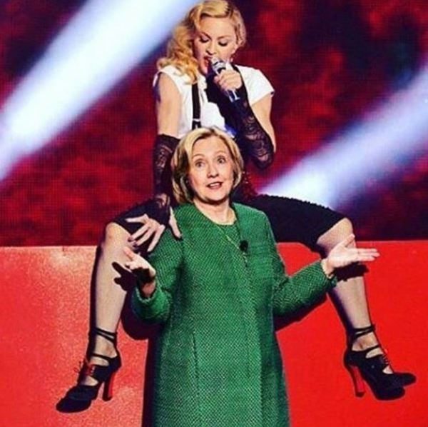 Мадонна о выборах в США: я голосую за интеллект