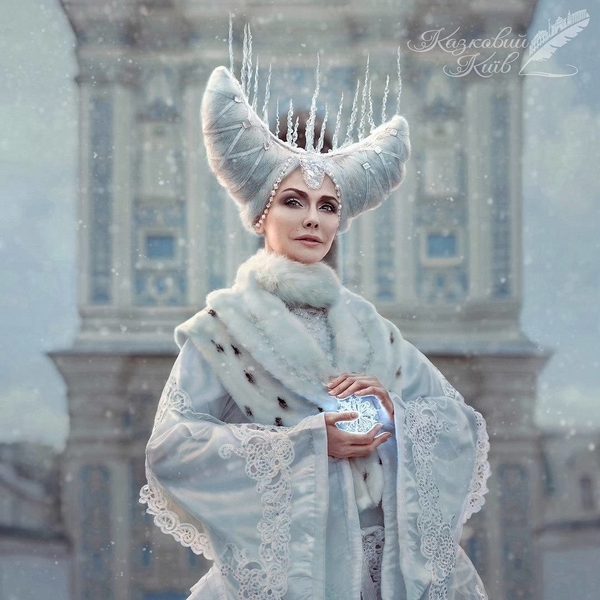 Ольга Сумская примерила образ Снежной королевы