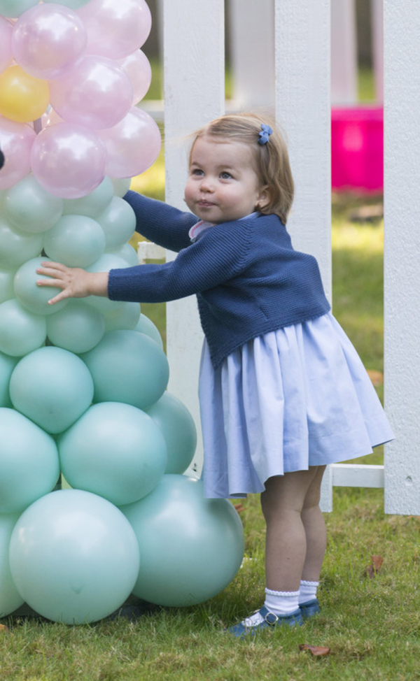 Принцесса Шарлотта с родителями и братом повеселилась на детской площадке