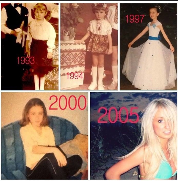 Эволюция украинской Барби: как девушка выглядела в детстве