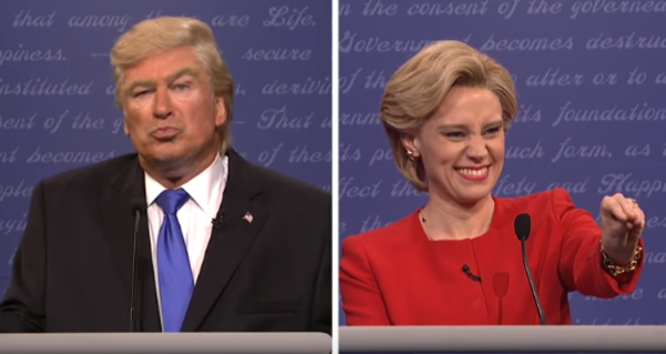 Выборы в США: видео с пародией на дебаты Клинтон и Трампа взорвало Сеть