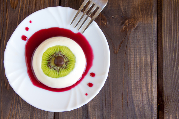 Как приготовить панна котту на Хэллоуин