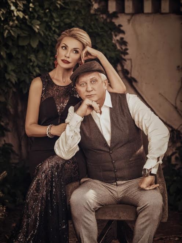 Горянский и Сумская "сыграли" итальянскую свадьбу