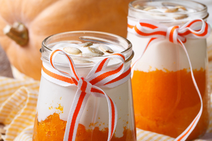 Как приготовить тыквенный пудинг на Хэллоуин