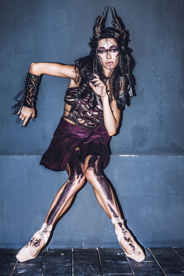 Прима-балерина Екатерина Кухар поразила образом на Хэллоуин