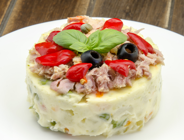 Как приготовить салат оливье по-испански