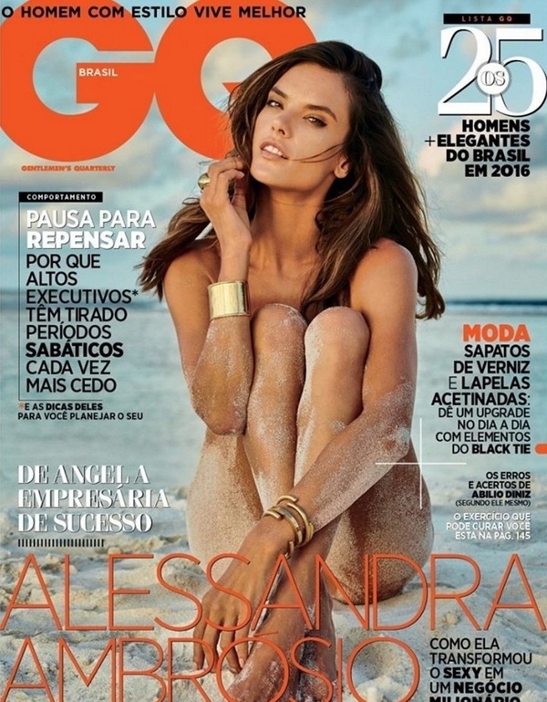 Алессандра Амбросио обнажилась в новом фотосете для GQ Brasil