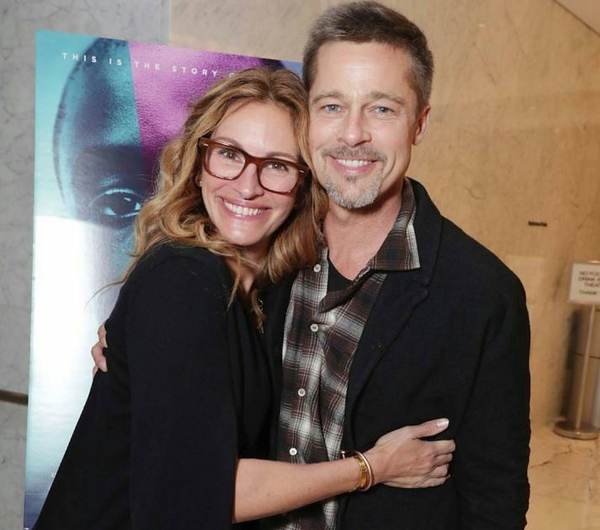 Бред Пітт вперше з'явився на публіці після новини про розлучення