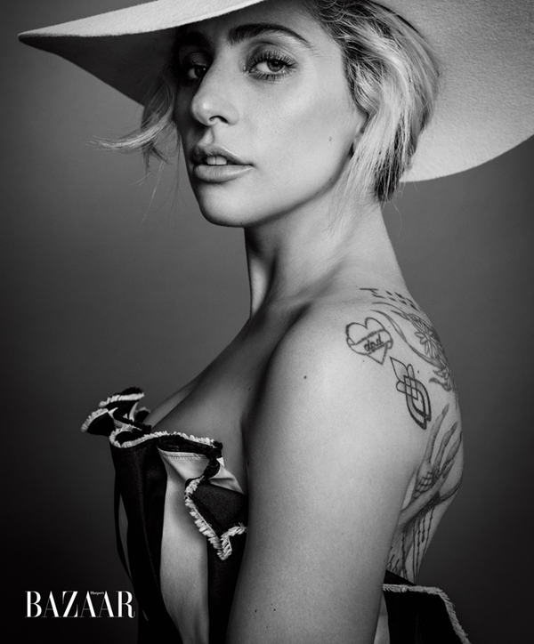 Lady Gaga снялась в фотосессии для Harper's Bazaar
