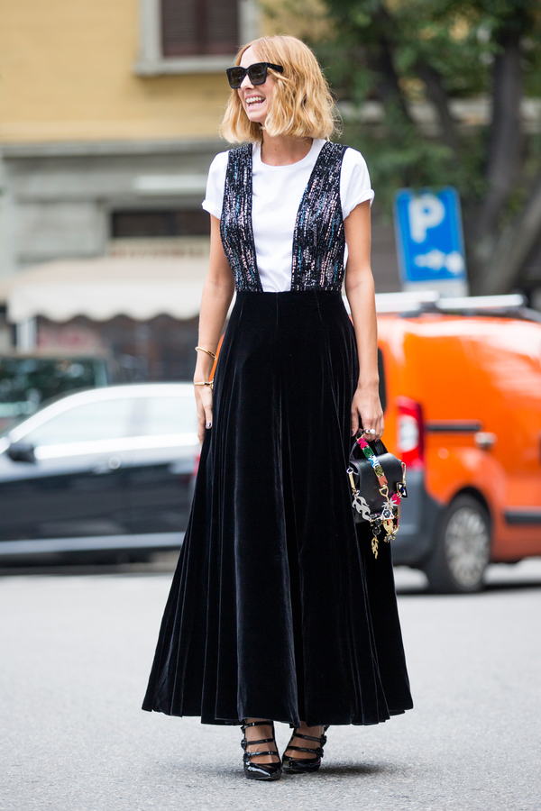 Как носить вещи из бархата и не выглядеть старомодно