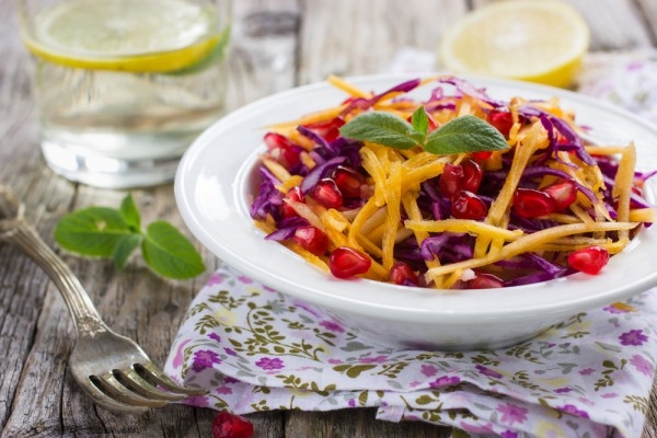 Салаты с гранатовыми зернами: ТОП-5 рецептов