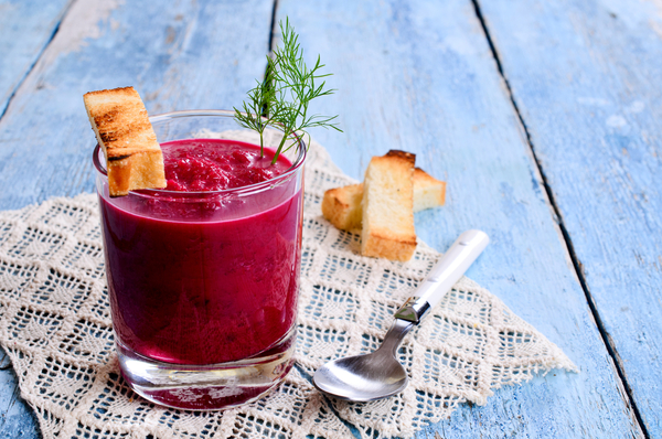 Как приготовить постный суп из свеклы