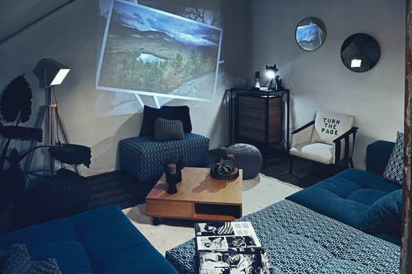 Сладкий ноябрь: обустраиваем гостиную "как в кино"