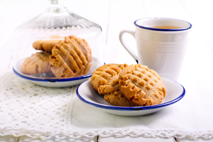 Как приготовить простое печенье с арахисовым маслом