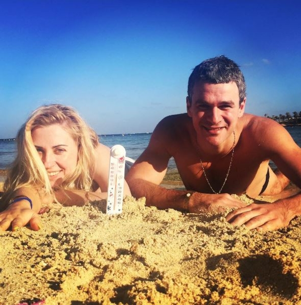 Тоня Матвиенко и Арсен Мирзоян повеселились на отдыхе в Египте