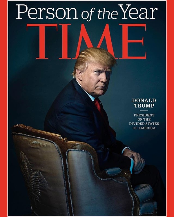 Дональд Трамп стал Человеком года по версии Time