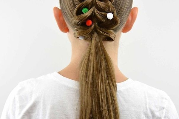 Прически для девочек в школу и садик на короткие, средние и длинные волосы | aikimaster.ru