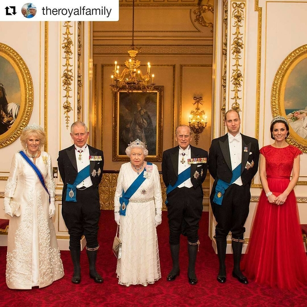 Кейт Миддлтон во второй раз надела тиару принцессы Дианы