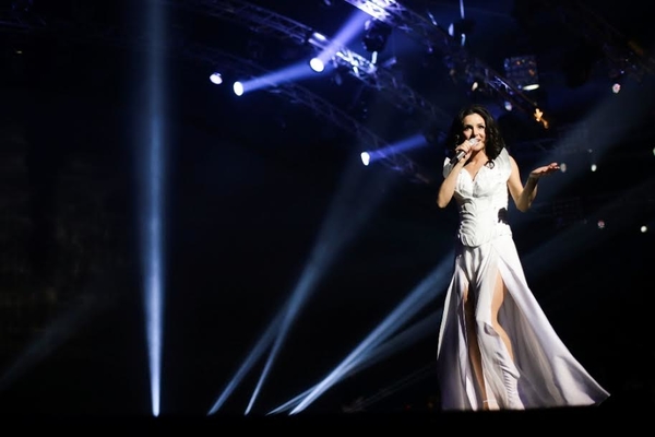 Злата Огневич устроила масштабное шоу в Киеве