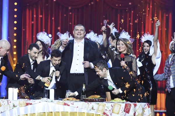 Новогодний Квартал 95: Ротару, Зеленский-Снежинка и Кравец в стиле Савченко