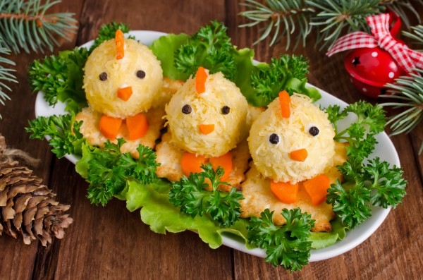 Новогодние блюда в виде петуха: ТОП-5 рецептов