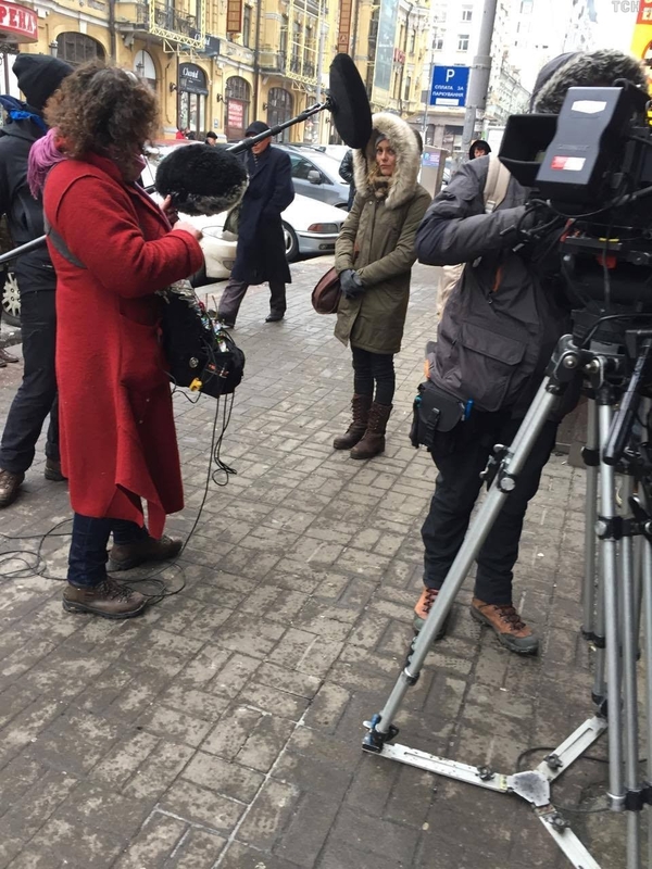 Ванесса Паради прилетела в Киев