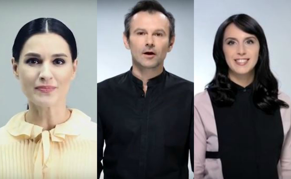 Вакарчук, Ефросинина и Джамала снялись в социальном ролике ООН