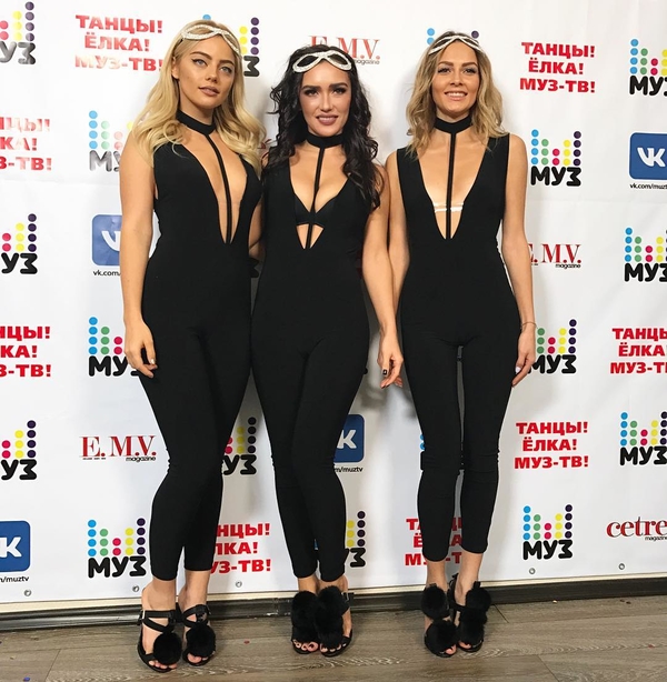 Группа SEREBRO сняла новый клип с танцующим "Дональдом Трампом"