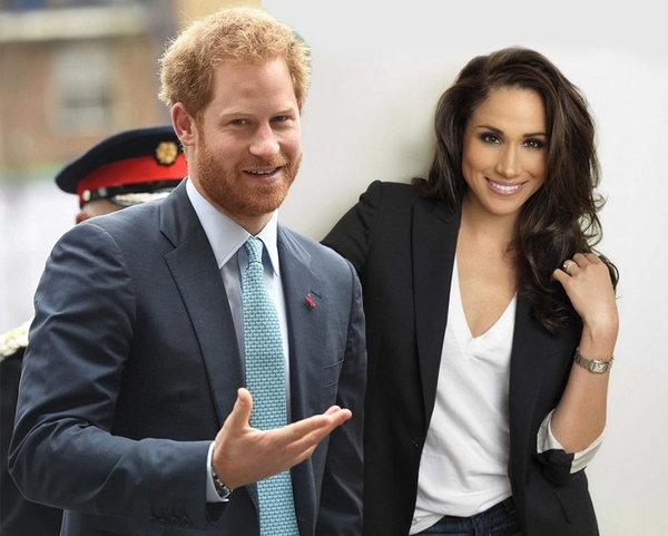 Принц Гарри и Меган Маркл были замечены в аэропорту Лондона