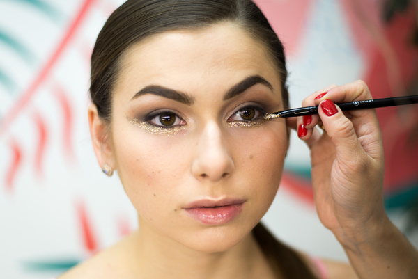 Макияж на Новый год: акцент на глаза