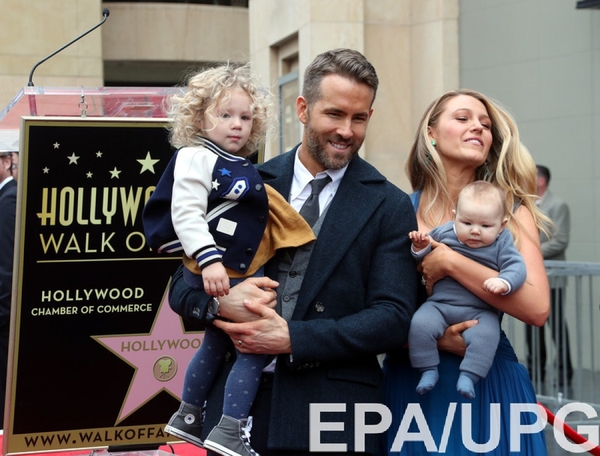 Стало известно, как Блейк Лайвли и Райан Рейнольдс назвали младшую дочь