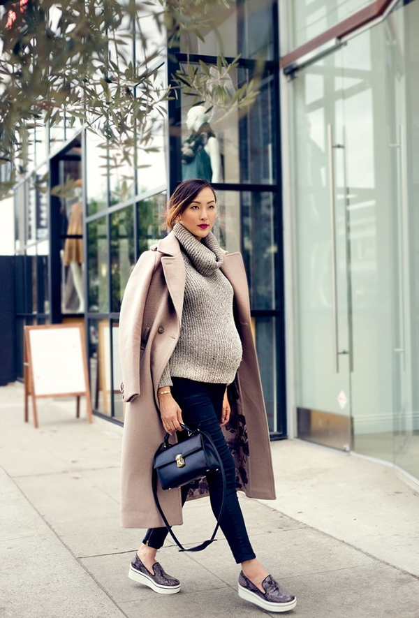 Как выглядеть стильно, когда ты в "положении"