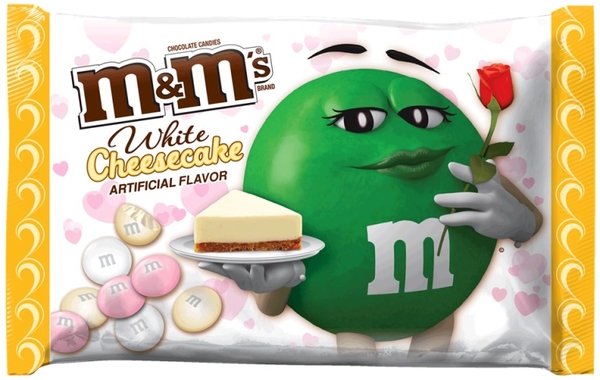 M&M's выпустили рождественские конфеты со вкусом чизкейка