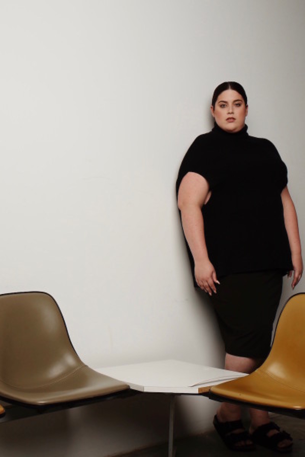 Пышнотелая модель-трансгендер снялась в кампейне модного бренда