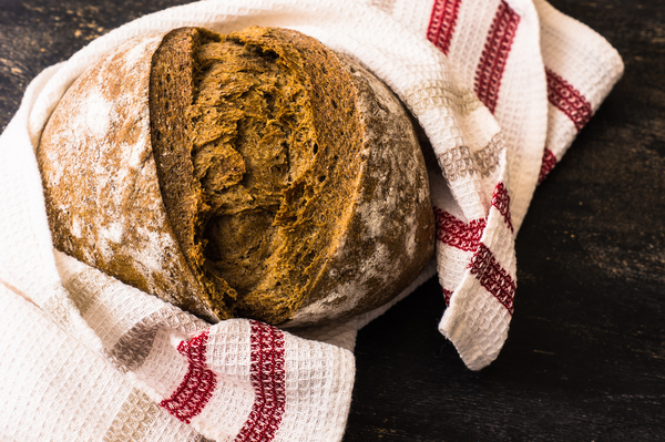 Как приготовить постный ржаной хлеб